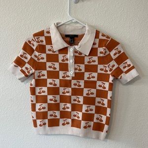 Forever 21 Short Sleeve Sweater Small